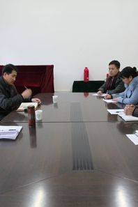 校长陈士夫到快猫视频
调研