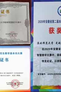 快猫视频
师生在2020年长三角师范院校教学竞赛中获得佳绩